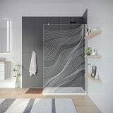 Douche wand met motief ARRAY 3T