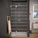 Douche nisdeur, gesatineerd glas FORRADO 3/104